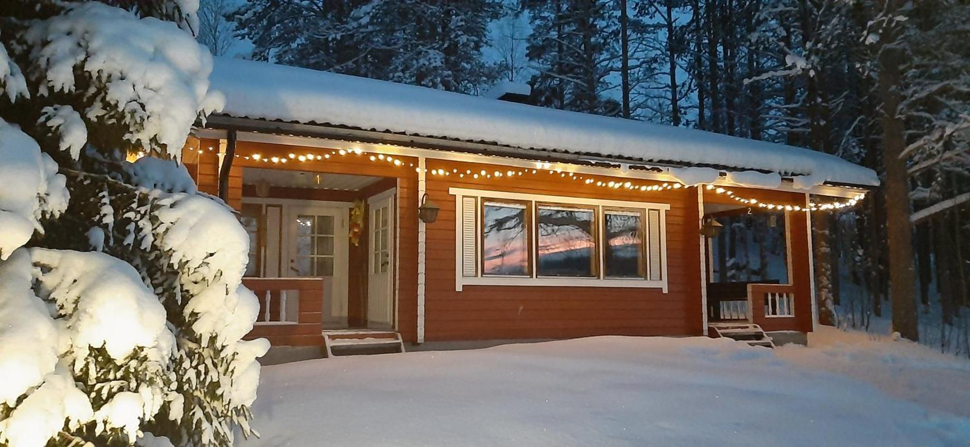 Korvala Log Cabins 외부 사진